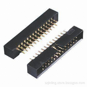 2.0mm Box Headers with 5.7mm Plastic Height Straight and 500V AC Withstanding Voltage